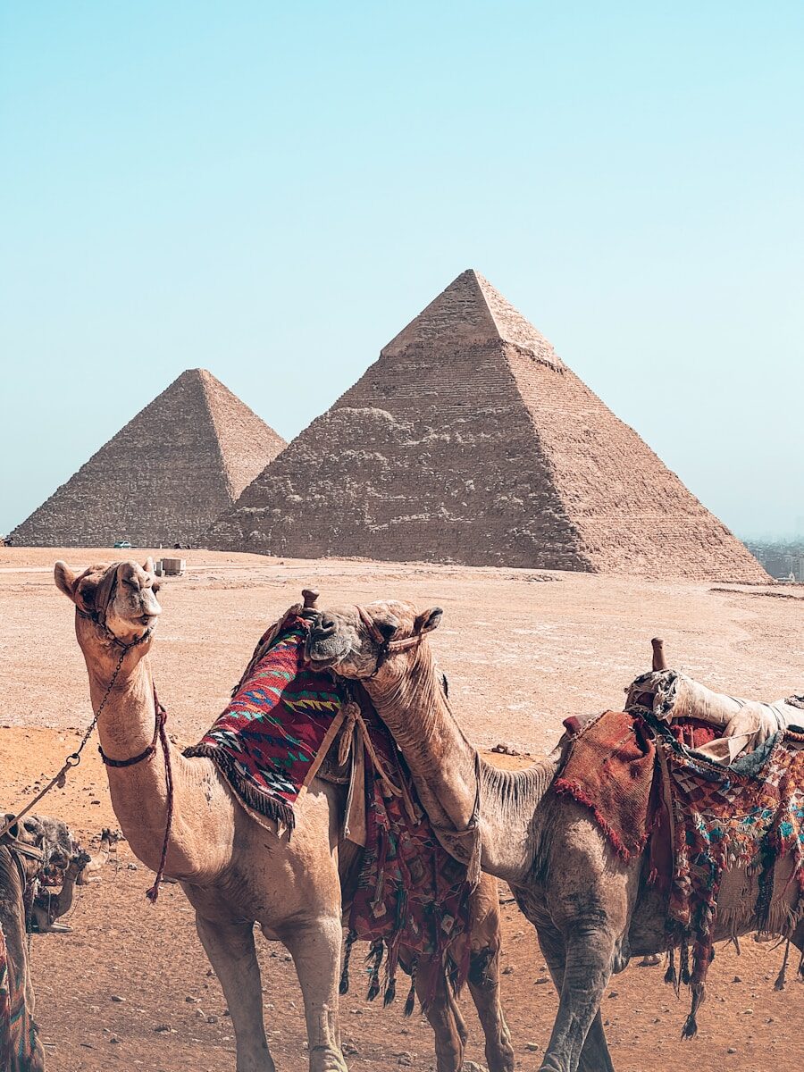 Explore the Pyramids of Giza — Cairo, Egypt
