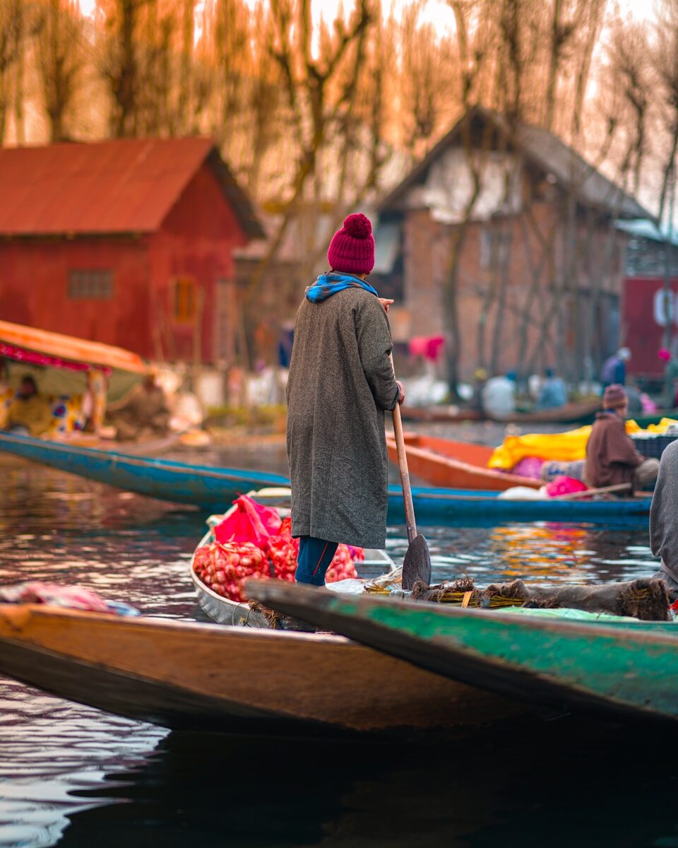 Traveler exploring an international destination